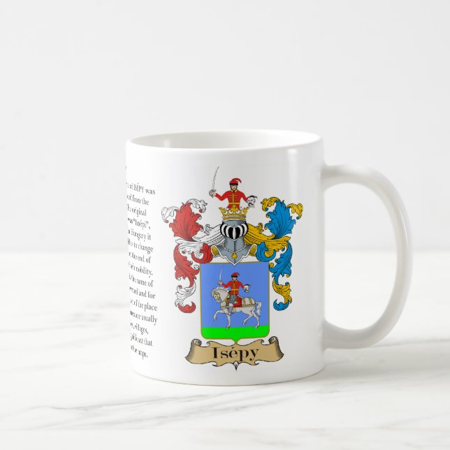 Isepy, the Origin, the Meaning and the Crest Mug (Right)