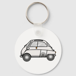 isetta white keychain