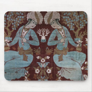 Isfahan style panel, Persian, 17th century (silk) Mouse Pad
