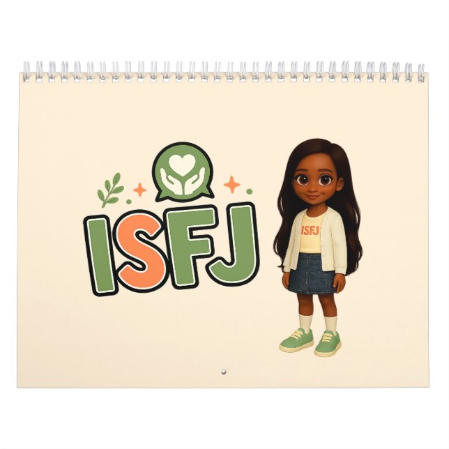 ISFJ — The Guardian of Harmony Calendar (Cover)