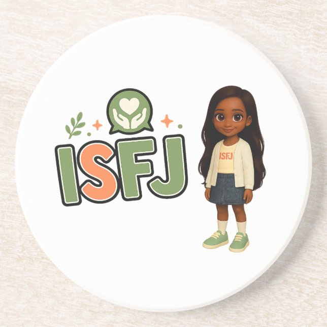 ISFJ — The Guardian of Harmony Coaster (Front)