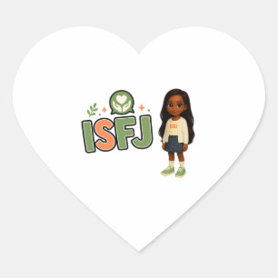 ISFJ — The Guardian of Harmony Heart Sticker
