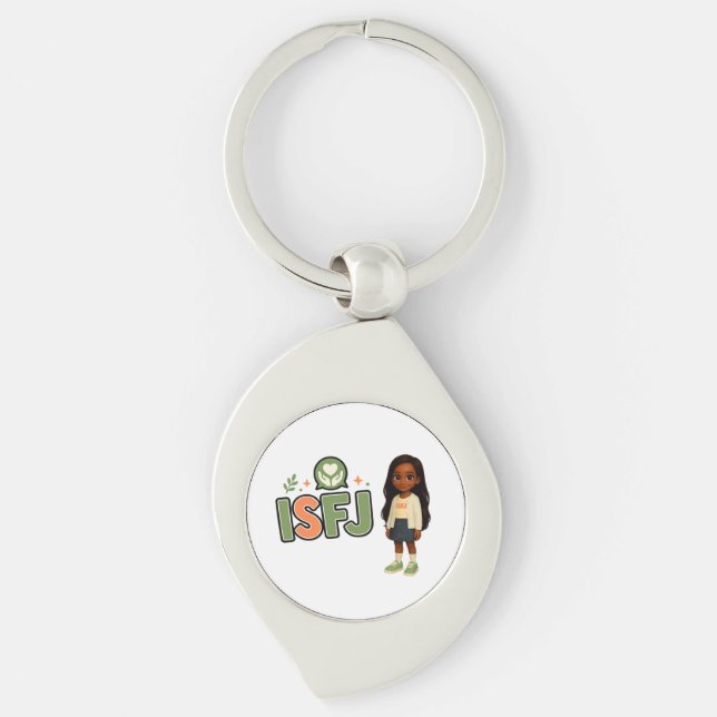 ISFJ — The Guardian of Harmony Keychain (Front)