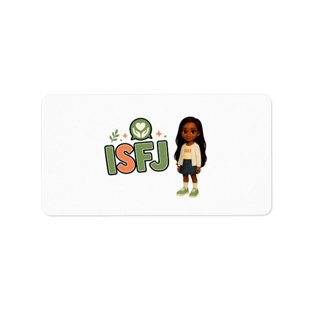 ISFJ — The Guardian of Harmony Label (Front)