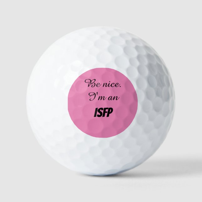 ISFP Golf Balls (Front)