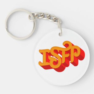 ISFP personality type beautiful design MBTI type Keychain