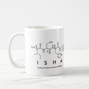 Isha peptide name mug