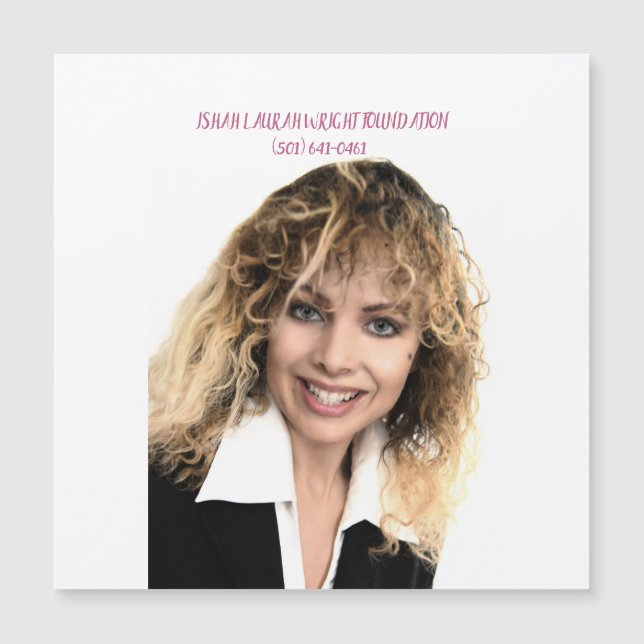 ISHAH LAURAH WRIGHT FOUNDATION (Front)