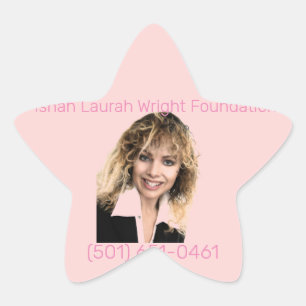 ishah laurah wright foundation star sticker