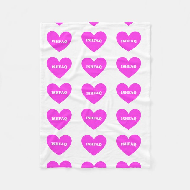 Ishfaq Fleece Blanket (Front)