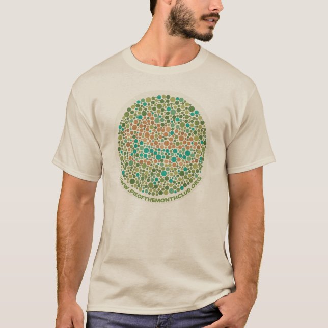 Ishihara Test for Pie Blindness T-Shirt (Front)