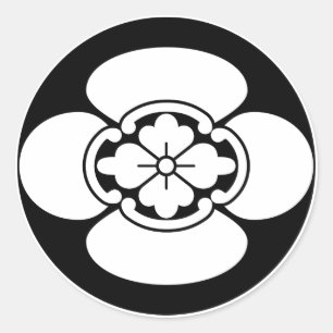 Ishimochinuki Mokuri Classic Round Sticker