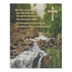 Isiah 41:10 Christian poster