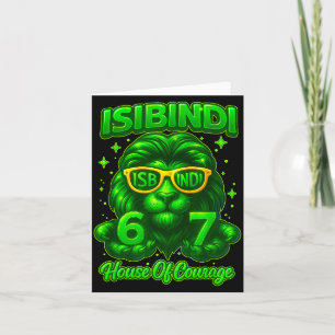 Isibindi House Of Courage School System 6 7 Funny  Card