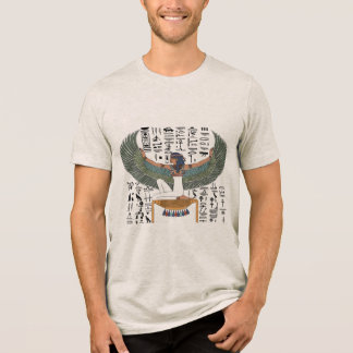 Isis God - Ancient Egyptian History Tri-Blend Shirt