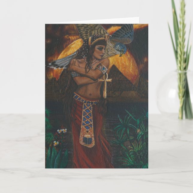 Isis Greeting Card (Front)