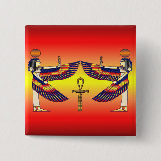 Isis Mirror 2 Inch Square Button