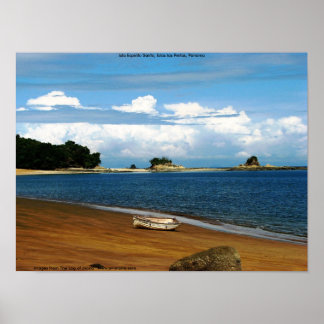 Isla Espiritu Santo, Islas las Perlas, Panama Poster