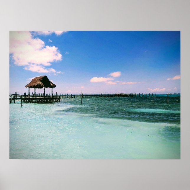 Isla Mujeres, Mexique Poster d'Art Mur (Devant)