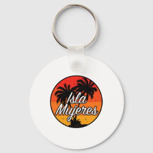 Isla Mujeres Vacation Travel Souvenir Gift Keychain
