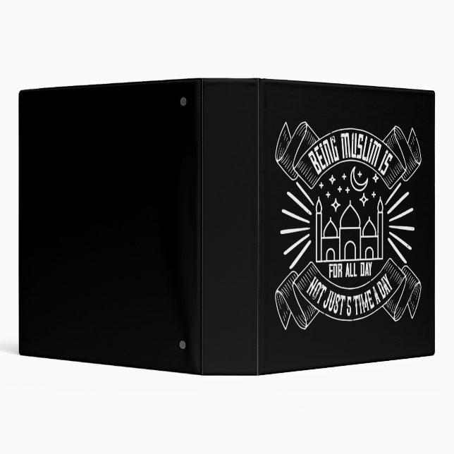 Islam - Being Muslim Is For All Day Binder (Background)