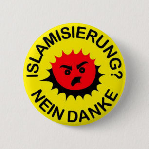 Islam, hatred, Islamization 2 Inch Round Button