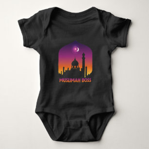 Islam Muslimah Boss Religious Arabic Muslim Baby Bodysuit