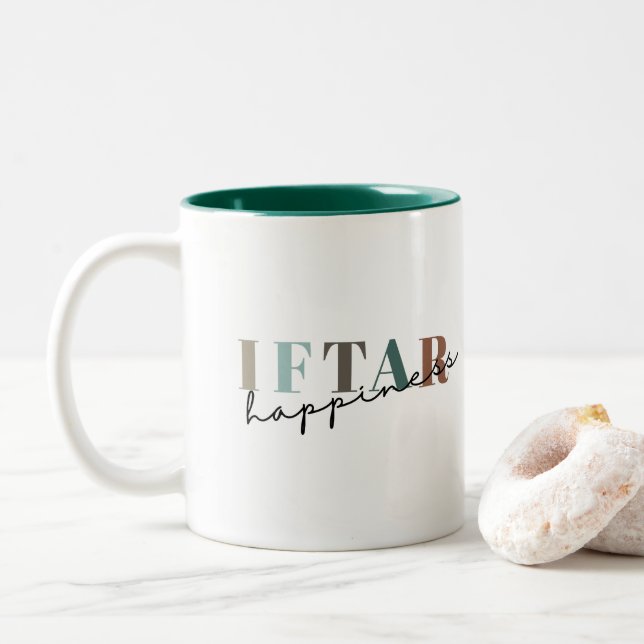 Islamaic mug, Ramadan gift, Ramadan mug (With Donut)