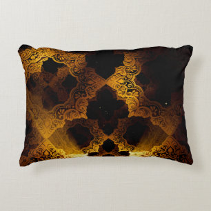 Islamic 3D: Ramadan Festival Background. Accent Pillow