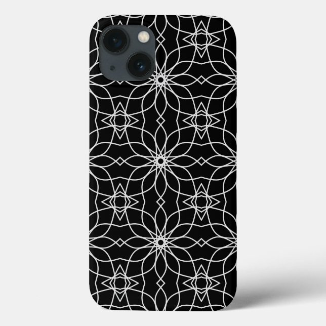 Islamic Art Geometric Pattern Design Abstract  Case-Mate iPhone Case (Back)