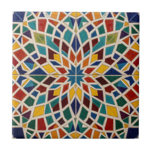 Islamic Art Moroccan Mosaic Colourful Home Decor Tile