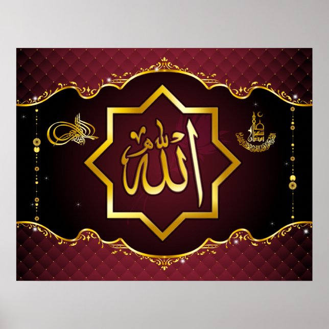 Islamic Beauty Poster (Front)