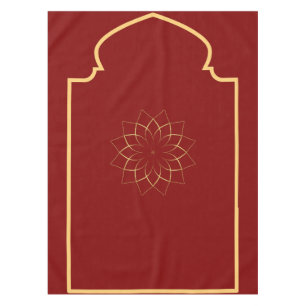 Islamic Design Sacred Muslim Prayer Rug Tablecloth