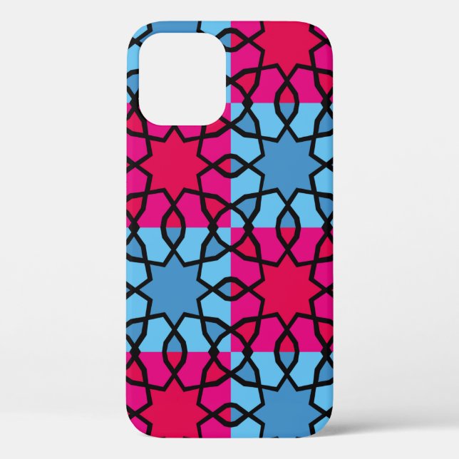 Islamic geometric motifs, which are very niceabstr Case-Mate iPhone case (Back)