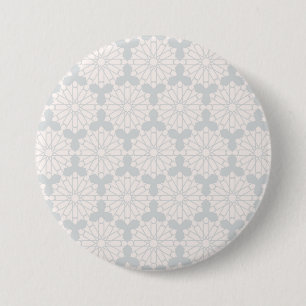 Islamic Geometric Pattern 3 Inch Round Button