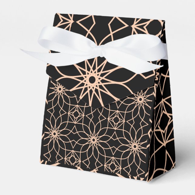 Islamic Geometric Pattern Arabic Art    Favor Box (Front Side)