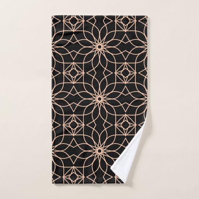 Islamic Geometric Pattern Arabic Art      Hand Towel (Hand Towel)