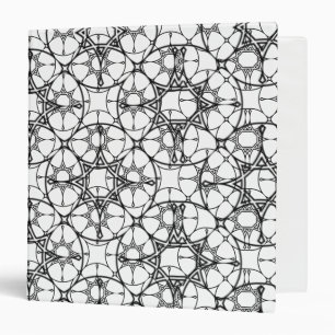 Islamic Geometric Pattern Arabic Design Cute Binder