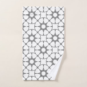 Islamic Geometric Pattern  Arabic Design Cute    Hand Towel