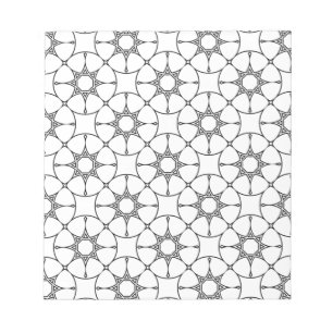 Islamic Geometric Pattern Arabic Design Cute Notepad