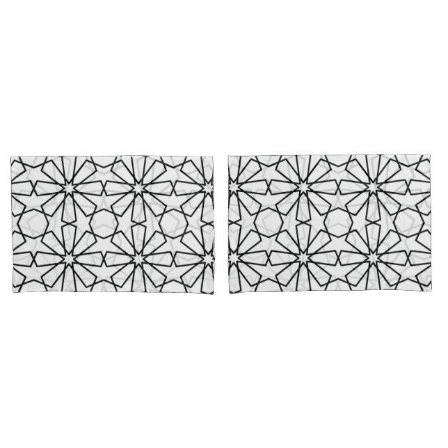 Islamic Geometric Pattern  Arabic Design     Pillowcase (Front-Set)