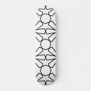 Islamic Geometric Pattern Arabic Design Skateboard
