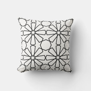 Islamic Geometric Pattern  Arabic Design    Throw Pillow