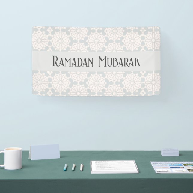 Islamic Geometric Pattern Banner (Tradeshow)