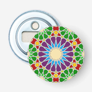 Islamic geometric pattern Bottle Opener