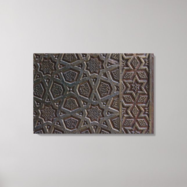Islamic Geometric Pattern Canvas Print (Front)