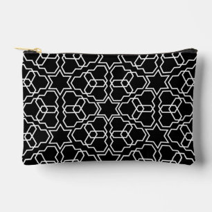 Islamic Geometric Pattern Design Arabic Vintage  Accessory Pouch