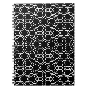 Islamic Geometric Pattern Design Arabic Vintage  Notebook