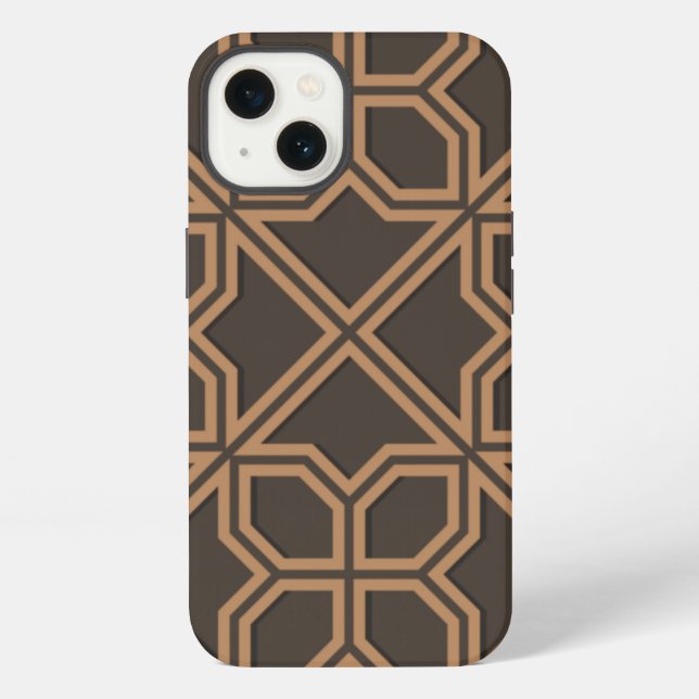 Islamic Geometric Pattern Design iPhone Case (Back)