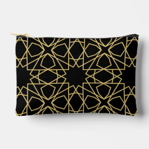 Islamic Geometric Pattern Design Vintage  Accessory Pouch